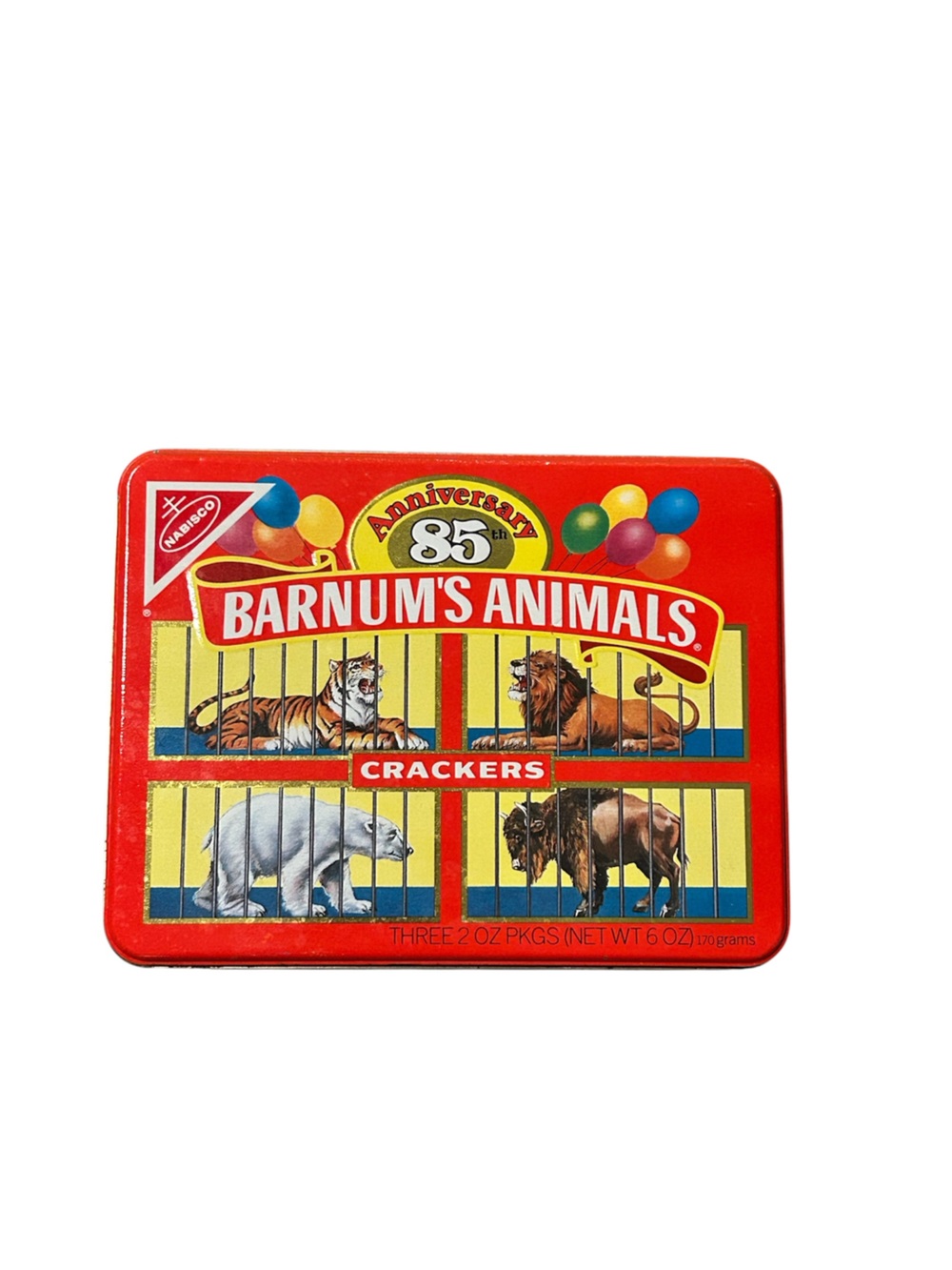1987 Barnum's Animals Commemorative Tin